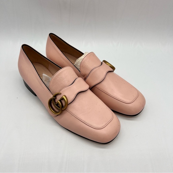 Gucci
Double G Logo Leather Loafers - Picture 1 of 5